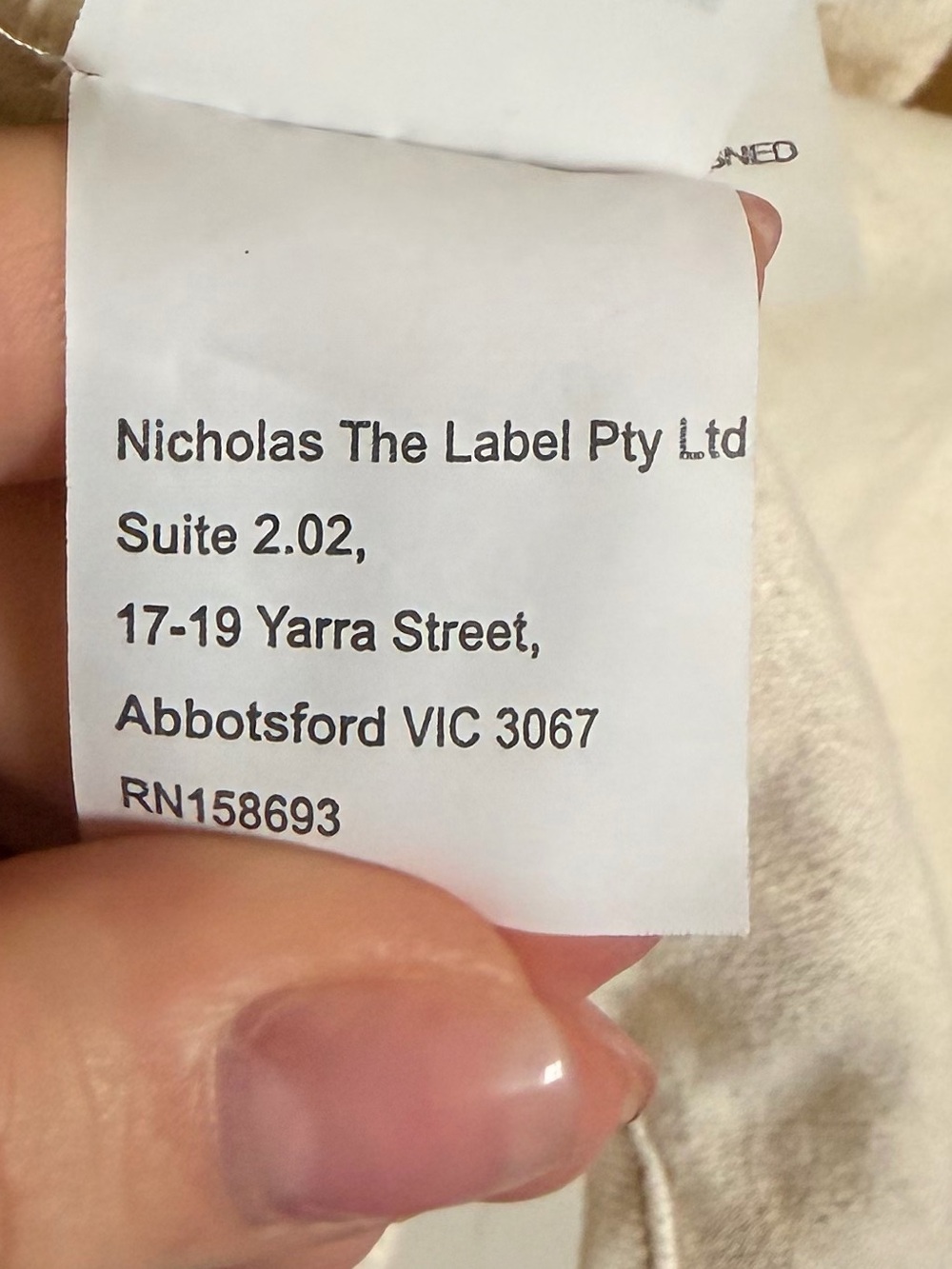 Revolve NICHOLAS the Label Calista Shacket Oversized Cotton Blend - Picture 7 of 8
